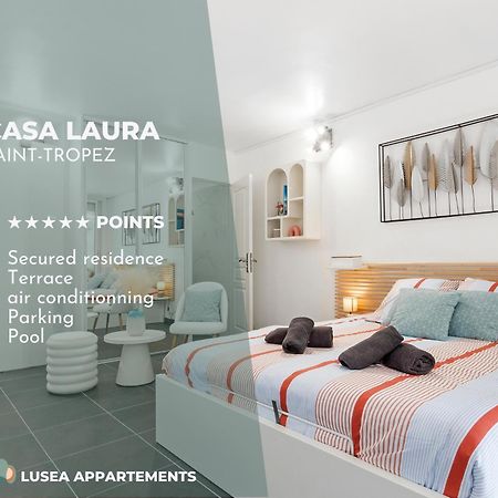 Apartamento Casa Laura -Parking - Pool Saint-Tropez Exterior foto